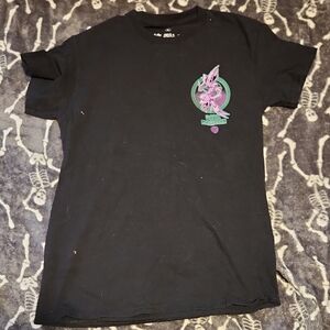 💀Ripple Junction Black Graphic Yu-gi-oh! Tee